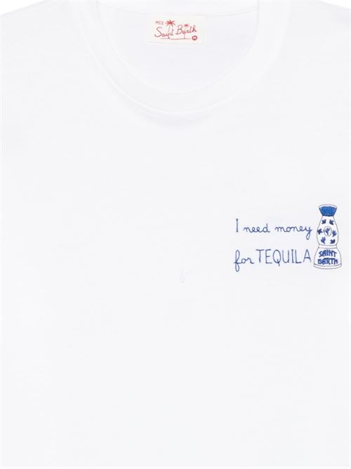 T-shirt uomo MC2 Saint Barth Portofino bianca MC2 SAINT BARTH | PORTOFINO01994L